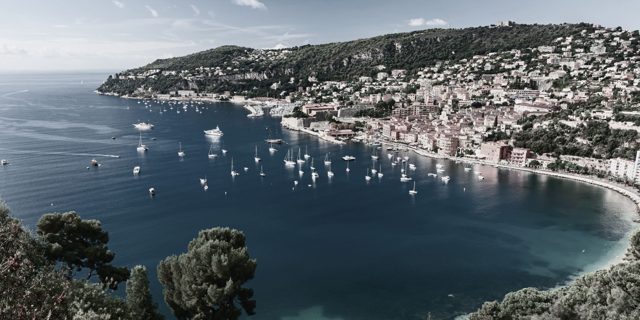 Côte d'Azur coastline, French Riviera